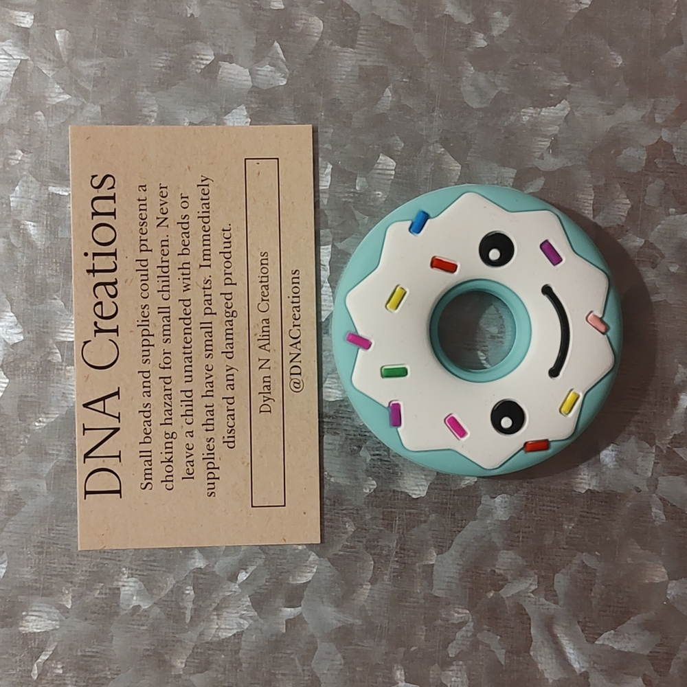 Silicone teething toy- doughnut